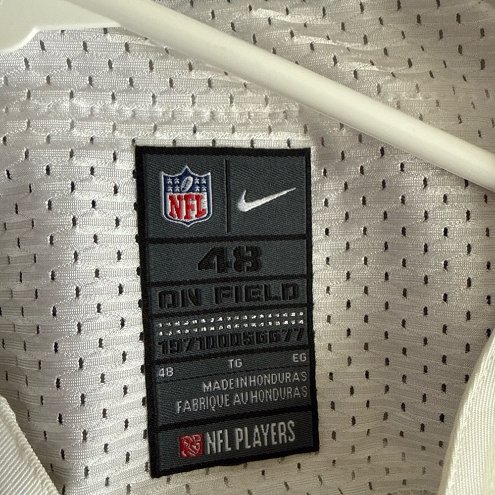 Men’s Nike Pat McAfee #1 Indianapolis Colts Vapor Elite Jersey Sz 48 White RARE - Picture 4 of 6